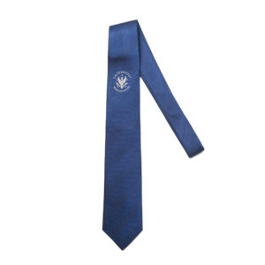 Jedwabny krawat z logo UW