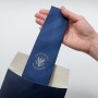 Silk tie with the UW logo