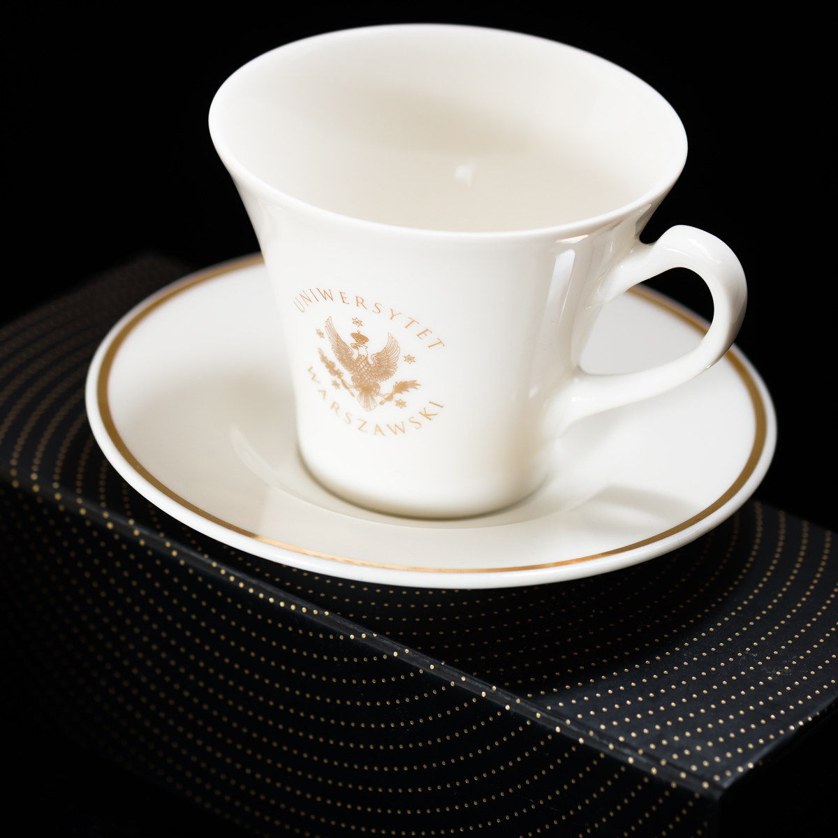 Filiżanka porcelanowa do espresso z logo UW Sklep UW
