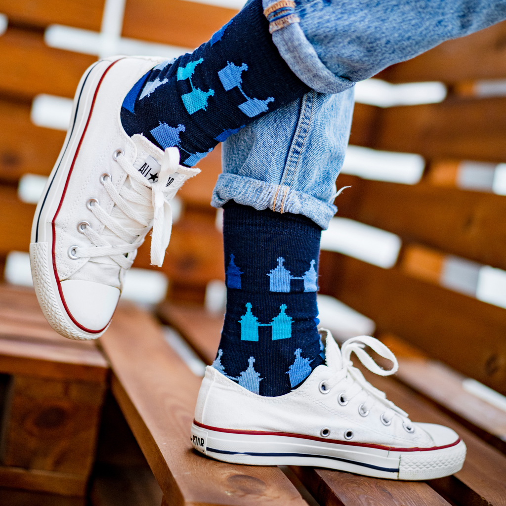 Socks with the UW gate motif – UW Internet shop